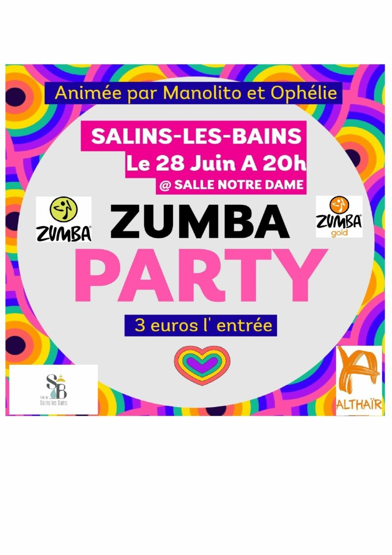 Zumba party Deux heures de Zumba