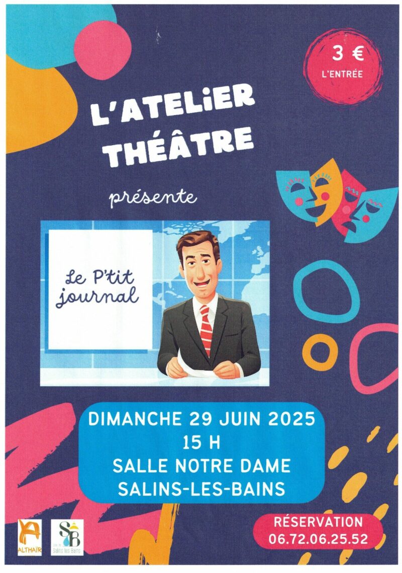 affiche théâtre
